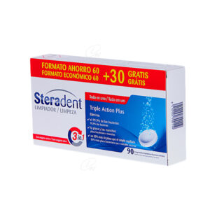 Steradent Triple Acción Plus 90comp